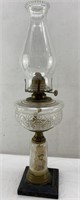 Antique Oil Lamp 21in