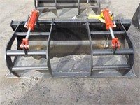 72" Skid Steer Grapple Bucket