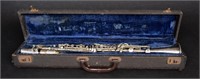 Silver Clarinet with Case