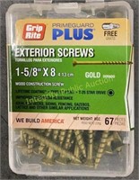 GripRite Exterior Screws 1-5/8”x8