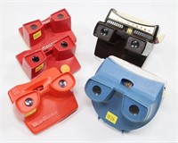 Lot, 5 assorted retro View-Masters includes: