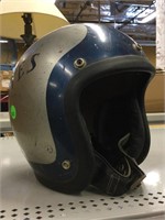 Vintage Harley Davidson Style Motorcycle Helmet