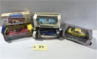 (5) BOXED CAR COLLECTIBLES