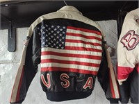 Leather USA jacket size Medium