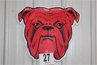 Red Dog Sign 17"