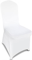 100 Pieces White Chair Covers