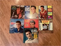 7 Elvis LPs