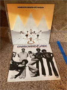 2 Earth Wind & Fire LPs
