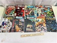 10 Assorted Comic Books