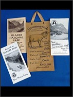 YELLOWSTONE & GLACIER NAT. PARK ITEMS