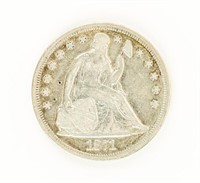 Coin 1871 Seated Liberty Dollar in Fine*