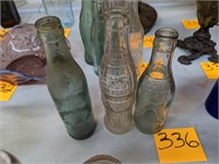 Lot of Cambria County Soda Bottles