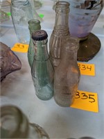 Lot of Cambria County Soda Bottles