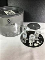 Swarovski Silver Crystal Display