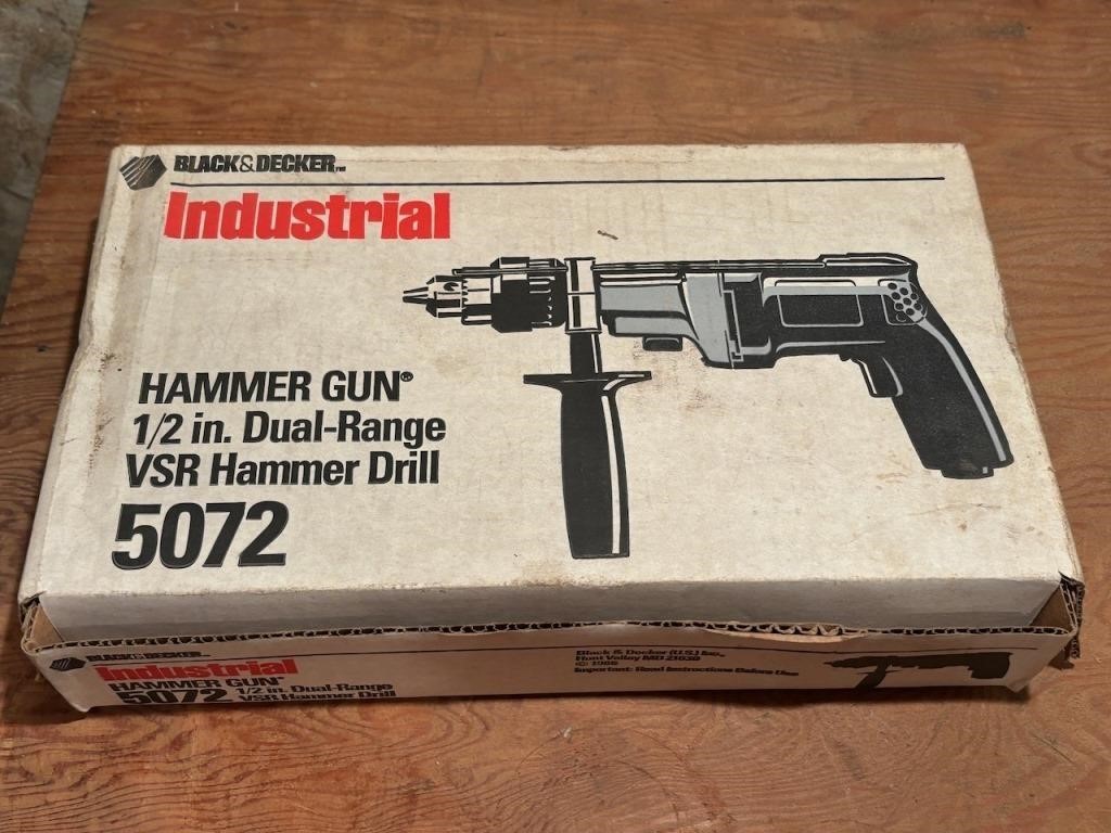 Black and Decker Industrial 1/2in Hammer Drill