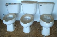 Three Toilets