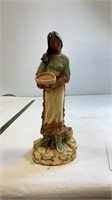 Native American Woman Statue