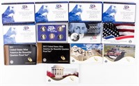 Coin 13 Assorted U.S. Proof Struck Sets