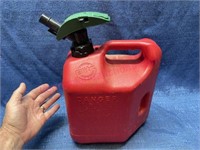 Red 2-gallon fuel can