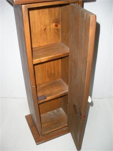 Wooden Cabinet  8x10x26 inches