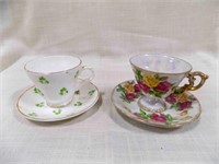 2 Vintage Tea cups & saucers