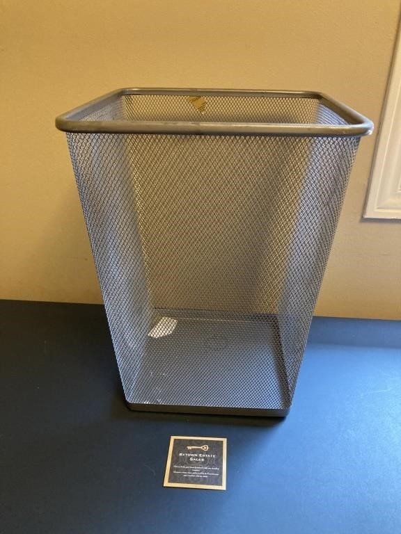 Metal Mesh Waste Paper Basket