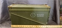 Metal Military Ammo Box