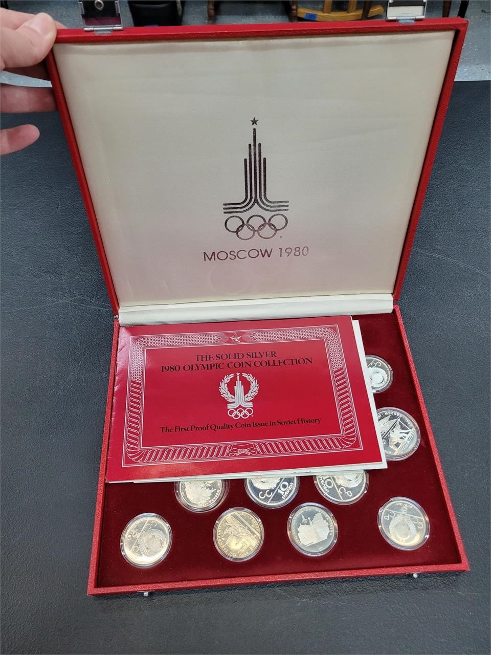 1980 Moscow USSR Olympic Proof Coin Set