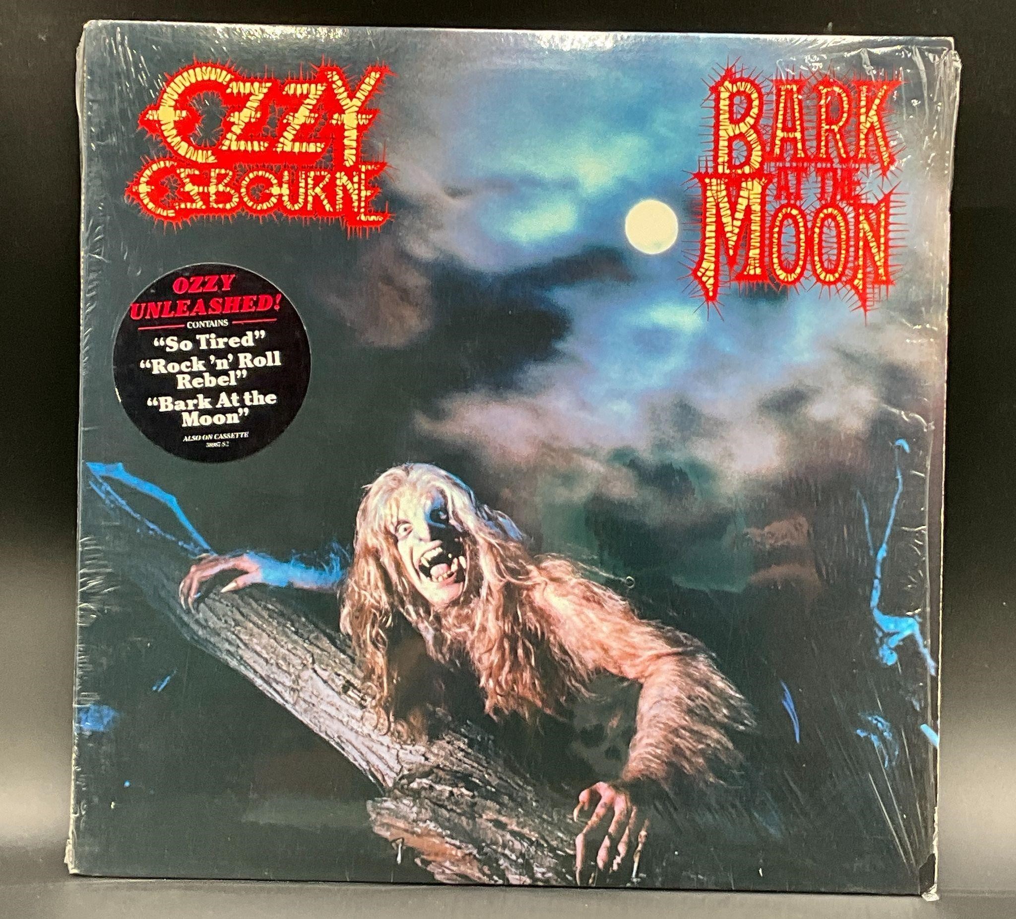 1983 Ozzy Osbourne "Bark At The Moon" Hype/Shrink