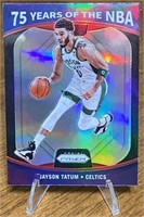 Jayson Tatum '21-22 Prizm 75 Years