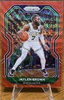 Jaylen Brown '20-21 Prizm Red Wave