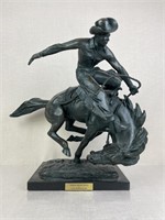 Clem. Spampinato "Saddle Bronc Rider" Bronze