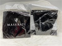 Pair MASERATI Face Masks ~ New