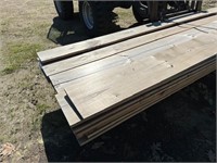 348 LF of 12/16x12 Pine Boards