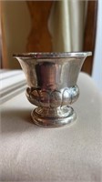Sanborn Mexico Sterling Silver cup vase 2.5 in