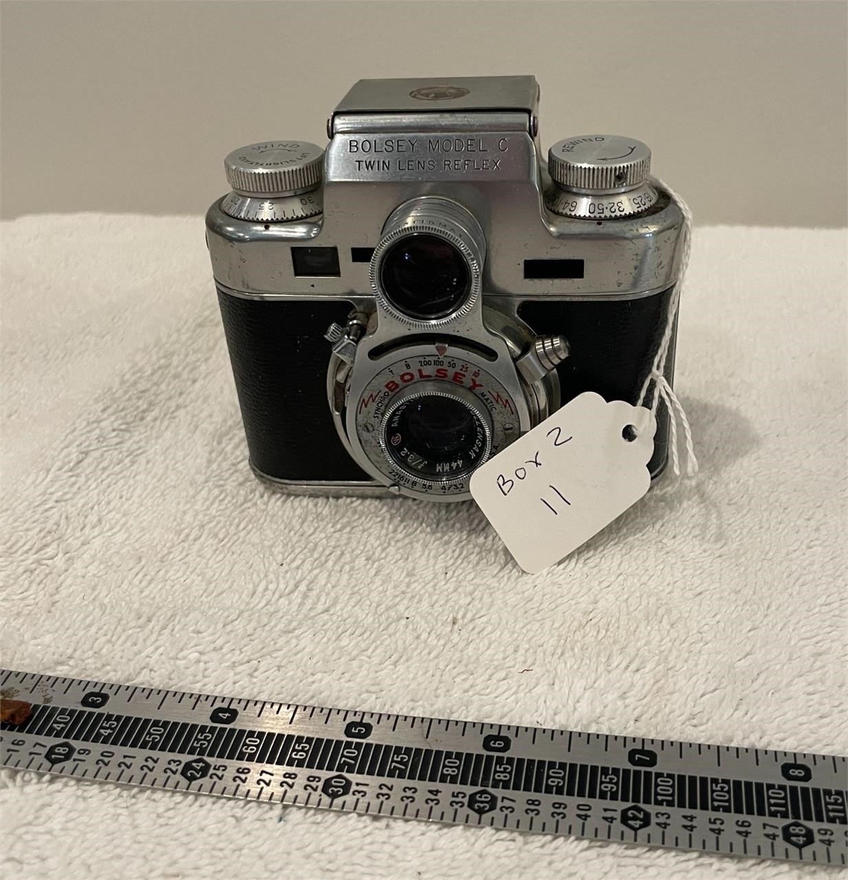 Bolsey C Twin lens Reflex Camera, 1950-54