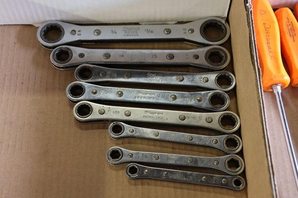 SNAP-ON SAE & METRIC RATCHET WRENCHES