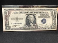 1935C $1 Silver Certificate Star Note