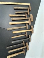 Antique Blacksmith Hammer Lot See Photos for
