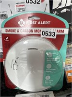 FIRST ALERT SMOKE & CARBON MONOXIDE RETAIL $40