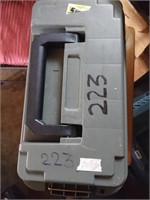 Plastic Ammo Can/ 623 rds American Eagle Black