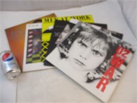 7 disques vinyles 33 tours dont 'Men at work'