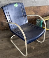 Metal Lawn Chair, 36in