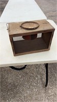 Old Handmade Cricket Box