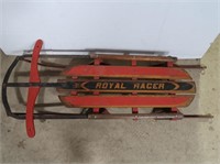 Vintage Royal Racer Sled 4 ft