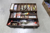 Tackle Box w/Fishing Plugs