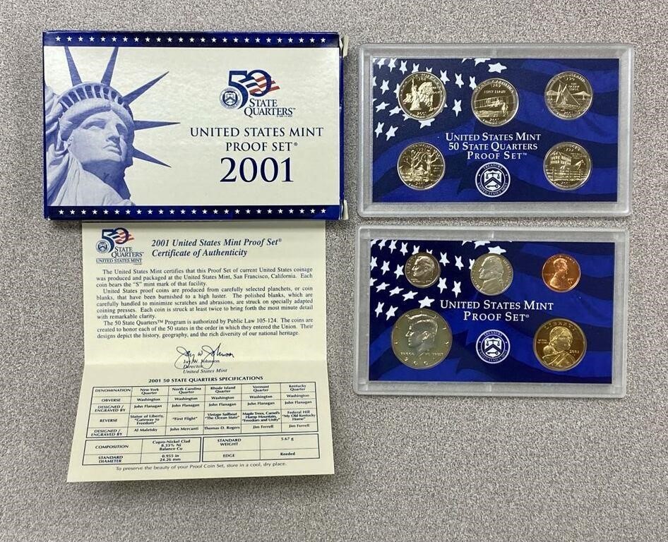 Silver, Coins, Proof Sets, Tokens, and More
