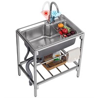 Utility Sink Stainless Steel Commercial Kitchen Si