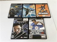 Lot of 5 - PS2 Playstation Games