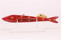 8.25" Fish Spearing Decoy by Unknown Carver,